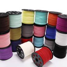 10m/lot 2.5 mm 24 Colors Faux Suede Cord Necklace Bracelet Craft Velvet Rope For DIY Jewelry Making Findings Thread String Rope 2024 - buy cheap