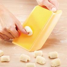 Plastic Pasta Macaroni Board Spaghetti Pasta Machine Gnocchi Maker Rolling Pin Baby Food Supplement Molds Manual Kitchen Tool 2024 - buy cheap