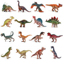 Dinossauro brinquedos de plástico jurássico animal modelo conjunto simulação do rei do dragão triângulo dragão menino crianças brinquedos 2024 - compre barato