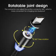Магнитный кабель Micro USB для Redmi Note 8T samsung, кабель для быстрой зарядки и передачи данных, магнитный кабель для зарядного устройства usb type C, магнитные кабели для передачи данных 2024 - купить недорого