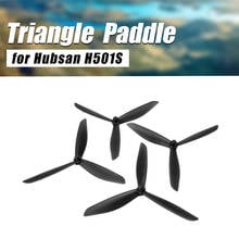 Hélices triangulares mejoradas de alta velocidad, 2 pares, CW/CCW para Hubsan H501S X4 Blades Quadcopter, piezas de recambio de drones RC 2024 - compra barato