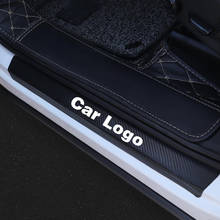 4-Pcs Auto Stlying Accessories Car Door Sill Protection Stickers For Lada Vesta Xray Largus Granta Kalina 2 Priora Samara 2021 2024 - buy cheap