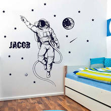 Plane Sticker spaceman Decal Removable Vinyl Mural Poster For classroom Decoration Wall Decal stickers 2024 - buy cheap