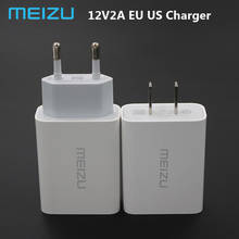Usb зарядное устройство Meizu Quick, оригинальный адаптер для зарядки 12 В, 2 А, кабель type-c для MEI ZU 16th 17 16 MX6 MX7 15 PLUS Pro 5 6 6S 7 PLUS 8x 2024 - купить недорого