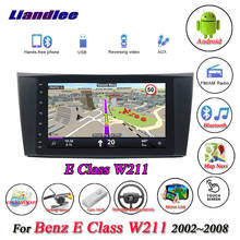 Автомобильная Мультимедийная система Android для Mercedes Benz E Class W211 2002-2008 Радио USB TV GPS Wifi Навигация стерео HD экран 2024 - купить недорого