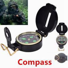 Newest Compass Outdoor Hiking Navigator Camping Pocket Portable Military Geology Safety Gadget 2024 - buy cheap
