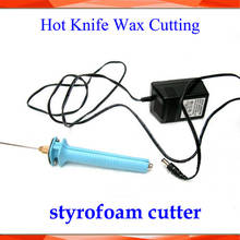 1Pc 20CM Craft Foam Cutting Wire Electric Foam Cutter Hot Knife Styrofoam Cutting Pen+Electronic Voltage Transformer Adapter EU 2024 - buy cheap