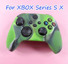 1 шт. сменный Противоскользящий силиконовый резиновый чехол Защитный чехол для контроллера Xbox серии X S Аксессуары для геймпада 2024 - купить недорого