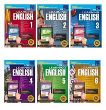 Juego de 6 libros de aprendizaje de savia, libro de trabajo en inglés de grado 1-6 para niños, libros de inglés para escuela primaria de Singapur 2024 - compra barato