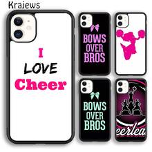 Cheerleader Cheer Pink Quote Phone Case Cover For iPhone 5s 6s 7 8 plus X XS XR 11 12 13 pro max Samsung Galaxy S8 S9 S10 2024 - buy cheap