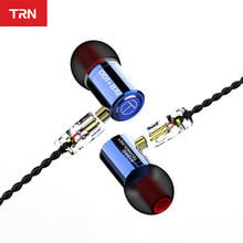 TRN M10 1BA+1DD Metal Hybrid In Ear Monitor Earphone HIFI Sport Earphone Earplug Headset Headplug v90/v80/VX with QDC 3.5mm 2024 - buy cheap