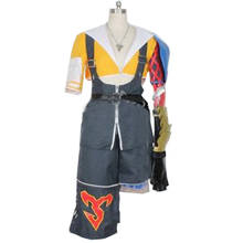 2020 Customized Anime Cosplay Costume Final Fantasy X 10 Tidus Cosplay Costume 2024 - buy cheap