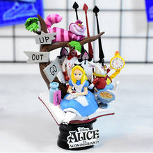 Disney Alice In Wonderland Princess 16cm Action Figure Anime Mini Decoration PVC Collection Figurine Toy Model for Children Gift 2024 - buy cheap