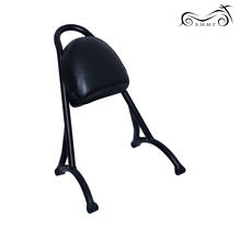 Accesorios de motocicleta Cafe Racer Motor Sissy Bar asiento trasero del pasajero cojín de respaldo apto para Harley Sportster XL Iron 883 1200 2024 - compra barato