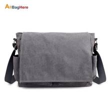 New Canvas Bag Mens Solid Color Wear Resistant Laptop Bag Multifunction Large Capacity Single Shoulder Crossbody Travel Backpack 2024 - buy cheap