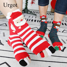 Urgot 5 Pairs/lot Hot Sale Toe Socks Christmas Women Men's Sock New Arrival Casual Socks Cute Unisex Long Sokken Soxs Calcetines 2024 - buy cheap