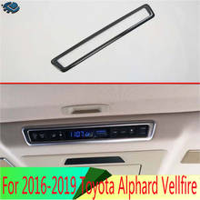 For 2016-2019 Toyota Alphard Vellfire AH30 Car Accessories Car Styling Interior Air Conditioner Light Switch Cover Overlay Trim 2024 - buy cheap