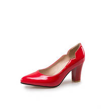 Zapatos de tacón alto para mujer, calzado de talla grande 11 12 13 14, paquete puntiagudo, tacón contraído grueso, zapatos individuales 2024 - compra barato