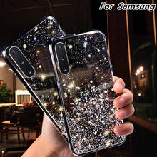 Glitter Case For Samsung Galaxy A51 A71 A70 A50 A10 A20 A30 A60 A80 A10S S20 Ultra Note 10 9 8 S10 S9 S8 Plus Lite S10E Cover 2024 - buy cheap