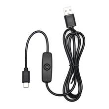 5 в 3A мА адаптер питания USB Type-C зарядный кабель для Raspberry Pi 4 4B Прямая поставка 2024 - купить недорого