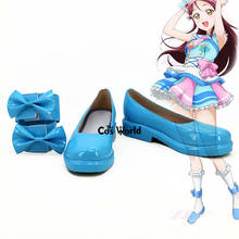 LoveLive!Sunshine!! Aqours OP1 Sakurauchi Riko Anime Customize Cosplay Shoes 2024 - buy cheap