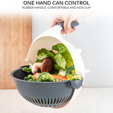 Magic Multifunctional Rotate Vegetable Cutter With Drain Basket Kitchen Veggie Fruit Shredder Grater Slicer Shred Kitchen Tool 2024 - buy cheap