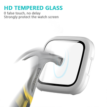 Funda protectora de pantalla para Fitbit Versa 2, ultradelgada suave cubierta completa, accesorios de marco de parachoques, película transparente HD antiburbujas para reloj inteligente 2024 - compra barato