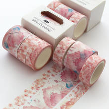 3 Pcs/lot Romantic Cherry Washi Tape DIY Decorative Scrapbook Notepad Diary Sticker Masking Tape Office School Stationery Supply 2024 - buy cheap