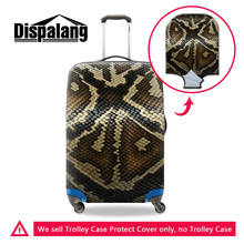 Cool Snake Leopard Skin Luggage Protect Cover For 18-32 Inch Women Men New Stretch Dustproof  Suitcase Covers Travel Accessories 2024 - buy cheap