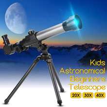 40X Zoom Astronomical Telescope Kids Monocular/Binoculars Tripod Night Vision for Camping Hiking Outdoor Hunting 60mm 2024 - buy cheap