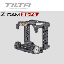 TILTA Cage for Z CAM S6 F6 DSLR Camera With Plate/Focus Handle/Plate/Lens Support/Power Cable/HDMI Cable - Compatible Clamp Cage 2024 - buy cheap