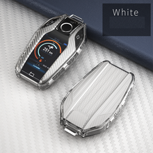 Funda de TPU suave para llave de coche, cubierta de pantalla LED para BMW 5, 7 series, G11, G12, G30, G31, G32, i8, I12, I15, G01, X3, G02, X4, G05, X5, G07, X7 2023 - compra barato