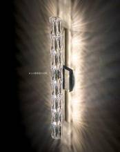 Luminária de parede de cristal k9, lâmpada de cristal estilo nórdico simples para parede de casa, sala de estar, corredor, restaurante, estudo 2024 - compre barato