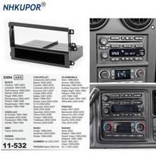 11-532 Car Radio Fascia Panel For BUICK/CADILLAC/GMC/HONDA/ISUZU/TOYOTA Dash Faceplate CD Trim 1 Din Installation Frame Kit 2024 - buy cheap