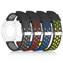 Correa de repuesto para reloj inteligente, accesorios para Amazfit Stratos 3 de 22mm, correa de repuesto de doble Color para Xiaomi Watch 1 y 2 2024 - compra barato