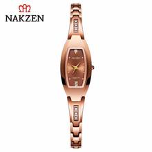 NAKZEN Quartz Ladies Watch Life Waterproof Wristwatch Luxury Diamond Watch for Women Business Clock Gifts for Womens Reloj Mujer 2024 - buy cheap