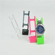 The new Plastic Watch Display Stand crystal bracelet display Holder watch organizer 2024 - buy cheap