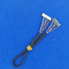 20Pin DF19-20-D8 1ch señal 8 Bit LCD pantalla controlador placa línea LVDS Cable de pantalla 2024 - compra barato