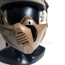 FMA Helmet Guide Rail Mask Half Mask for Tactical Helmet BK/DE/FG TB1354 2024 - buy cheap