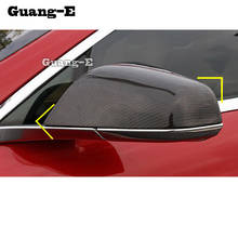 Car Styling Back Rear View Rearview Side Door Mirror Cover Stick Trim Frame 2pcs For Tesla Model 3 Model3 2018 2019 2020 2024 - buy cheap
