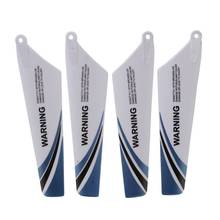 Syma 4pcs Spare Blades For Helicopter Rotor rc S107, Blue 2024 - buy cheap