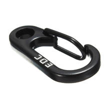 Mini mosquetón EDC Gear, clip de resorte a presión, gancho, llavero de supervivencia al aire libre, herramienta de escalada y senderismo, gran oferta, AC889 2024 - compra barato