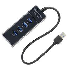 4 Ports USB 3.0 External Multi Expansion Hub Splitter Adapter for PC Laptop 2024 - buy cheap