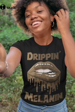 Drippin Melanin Black Lives matter BLM, camisa africana del orgullo juneenh, Afro 2024 - compra barato