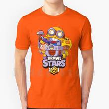 Carl T Shirt Diy Big Size 100% Cotton Gamer Leon Leon Shark Carl Free Skins Code Backpack Melee Stars New Smash Falco Bros Game 2024 - buy cheap