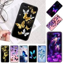 Beautiful butterfly shiny animal Phone Case For OPPO A ax 3 5 3 37 57 59 37 73 75 83 71 2018 11 1k s PRO cover funda coque 2024 - buy cheap