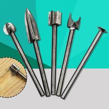 5pcs Steel Engraving Drill Bits 3mm Shank Rotary Tool For Woodcarving Root Carving Chamfering Hollowing Slotting 4/6/8mm 2024 - buy cheap