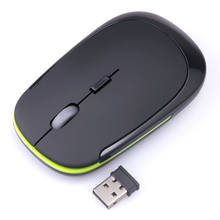 Slim 2.4GHz Wireless Mouse for Laptop PC 1600DPI 10m Operating Distance for laptop PC Optical Wireless Computer Travel Mouse 2024 - buy cheap