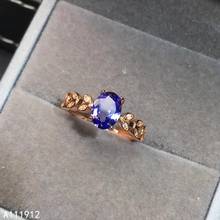 KJJEAXCMY fine jewelry natural Tanzanite 925 sterling silver new women ring support test exquisite 2024 - buy cheap