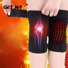 1 Pair Knee Brace Support Pads Adjustable Tourmaline Self-heating Magnetic Therapy Knee Protective Belt Arthritis Knee Massager 2024 - buy cheap